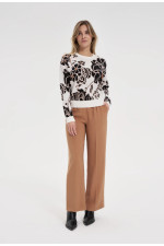 ΠΛΕΚΤΟ ΦΛΟΡΑΛ ΠΟΥΛΟΒΕΡ ΣΕ ΛΕΥΚΗ ΒΑΣΗ 